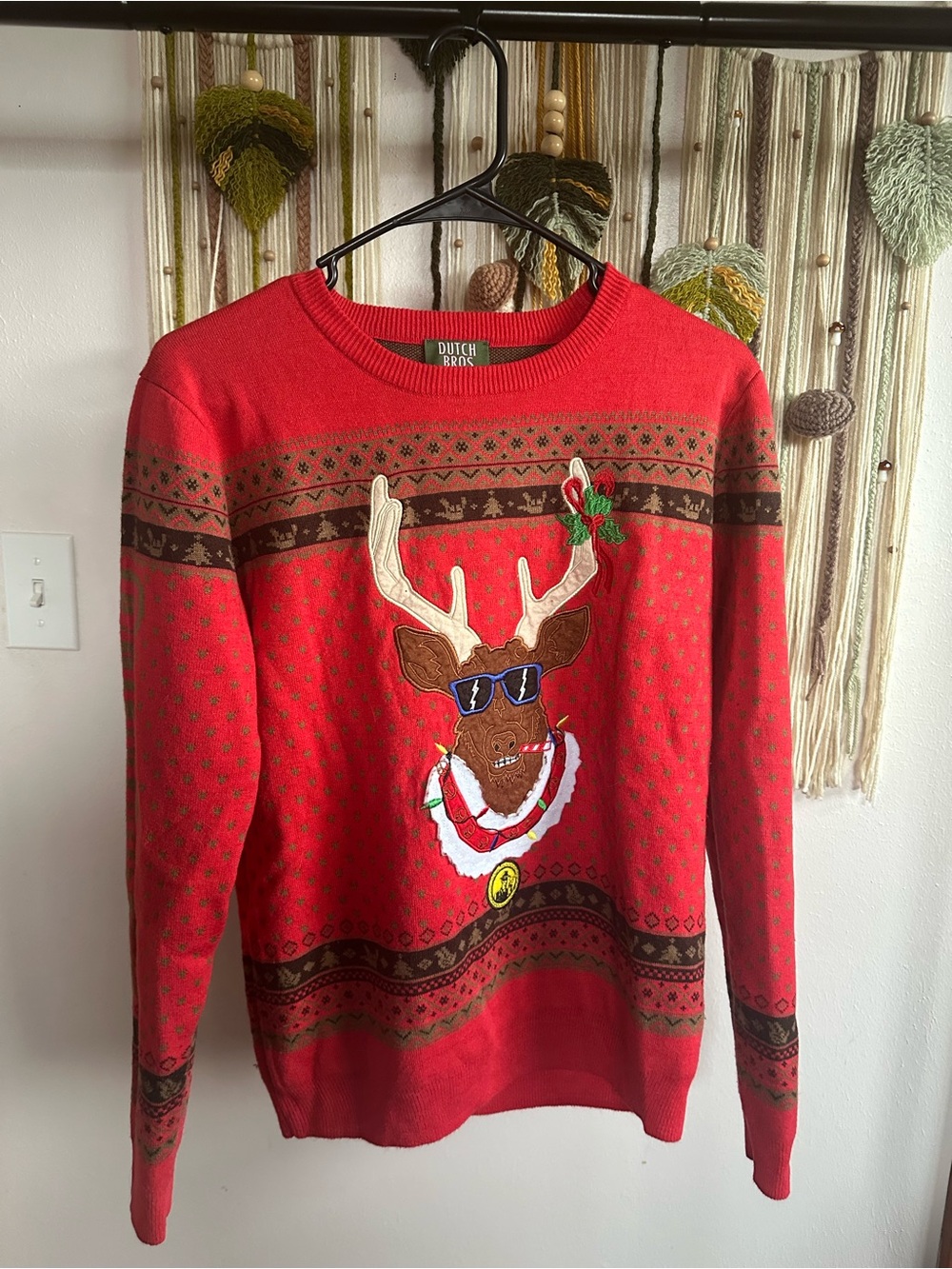 Dutch Bros Ugly Christmas Sweater